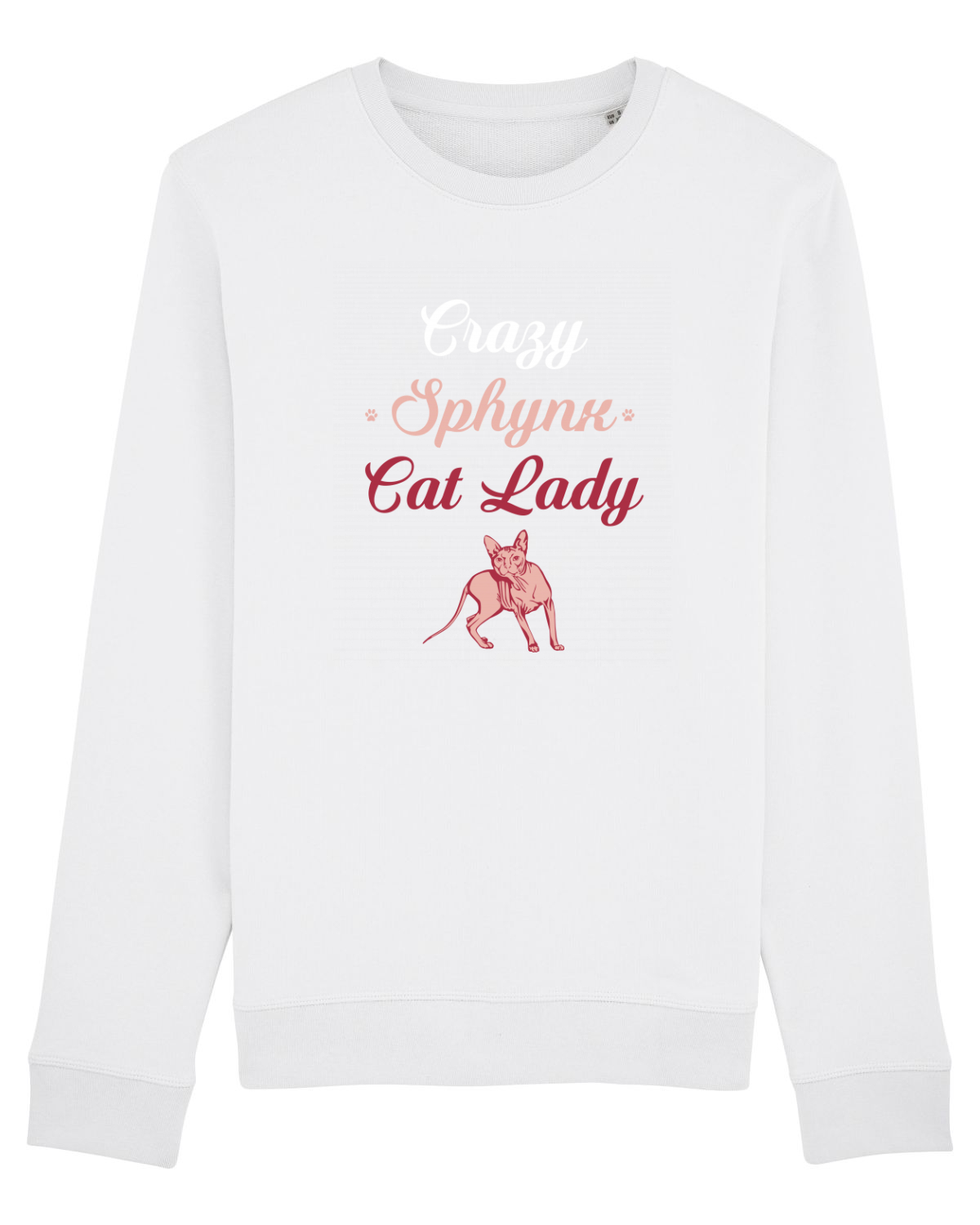 Bluză mânecă lungă Unisex Rise White