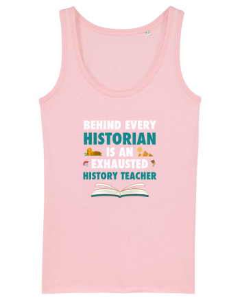 HISTORY TEACHER Cotton Pink