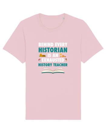HISTORY TEACHER Cotton Pink