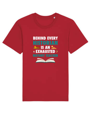HISTORY TEACHER Red