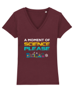SCIENCE Tricou mânecă scurtă guler V Damă Evoker