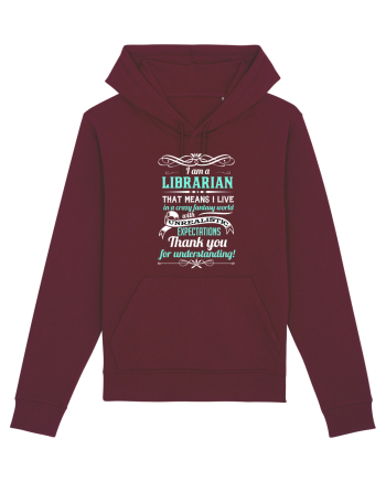 LIBRARIAN Burgundy
