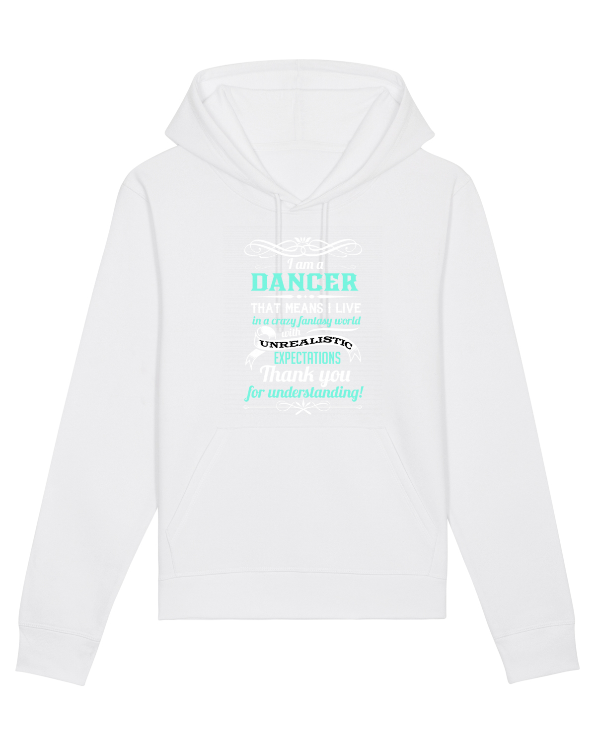 Hanorac Unisex Drummer White