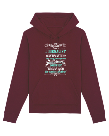 JOURNALIST Burgundy