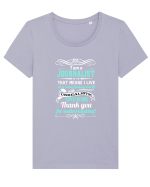 JOURNALIST Tricou mânecă scurtă guler larg fitted Damă Expresser