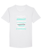 JOURNALIST Tricou mânecă scurtă guler larg Bărbat Skater