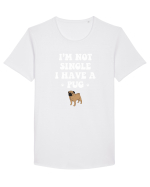 PUG Tricou mânecă scurtă guler larg Bărbat Skater