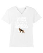 GERMAN SHEPHERD Tricou mânecă scurtă guler V Bărbat Presenter