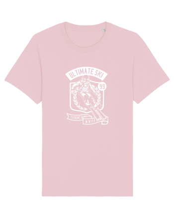 Ultimate Ski White Cotton Pink