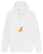 GOLDEN RETRIEVER Hanorac cu fermoar Unisex Connector
