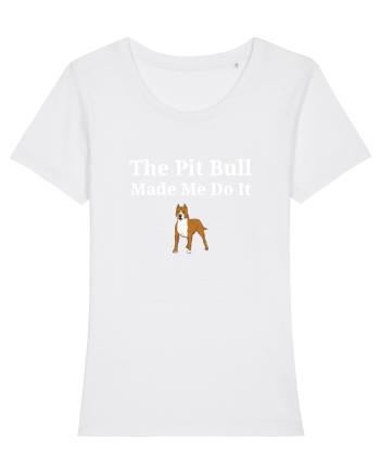 PIT BULL  White