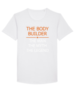 BODY BUILDER Tricou mânecă scurtă guler larg Bărbat Skater