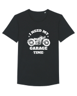 MOTORCYCLE Tricou mânecă scurtă guler larg Bărbat Skater