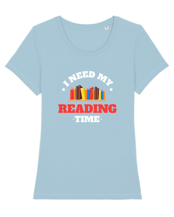 READING BOOKS Sky Blue