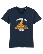 GOLDEN RETRIEVER Tricou mânecă scurtă guler V Bărbat Presenter