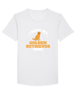 GOLDEN RETRIEVER Tricou mânecă scurtă guler larg Bărbat Skater