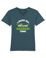 GARDENING Tricou mânecă scurtă guler V Bărbat Presenter