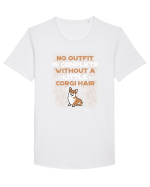 CORGI Tricou mânecă scurtă guler larg Bărbat Skater