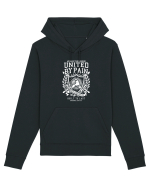 United by Pain White Hanorac Unisex Drummer