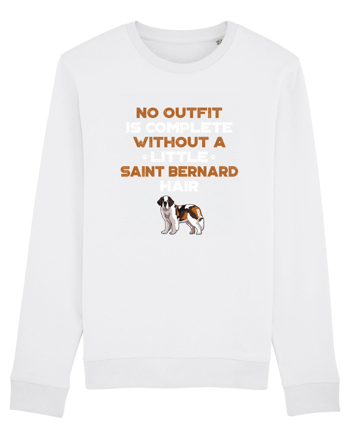 Bluză mânecă lungă Unisex Rise White