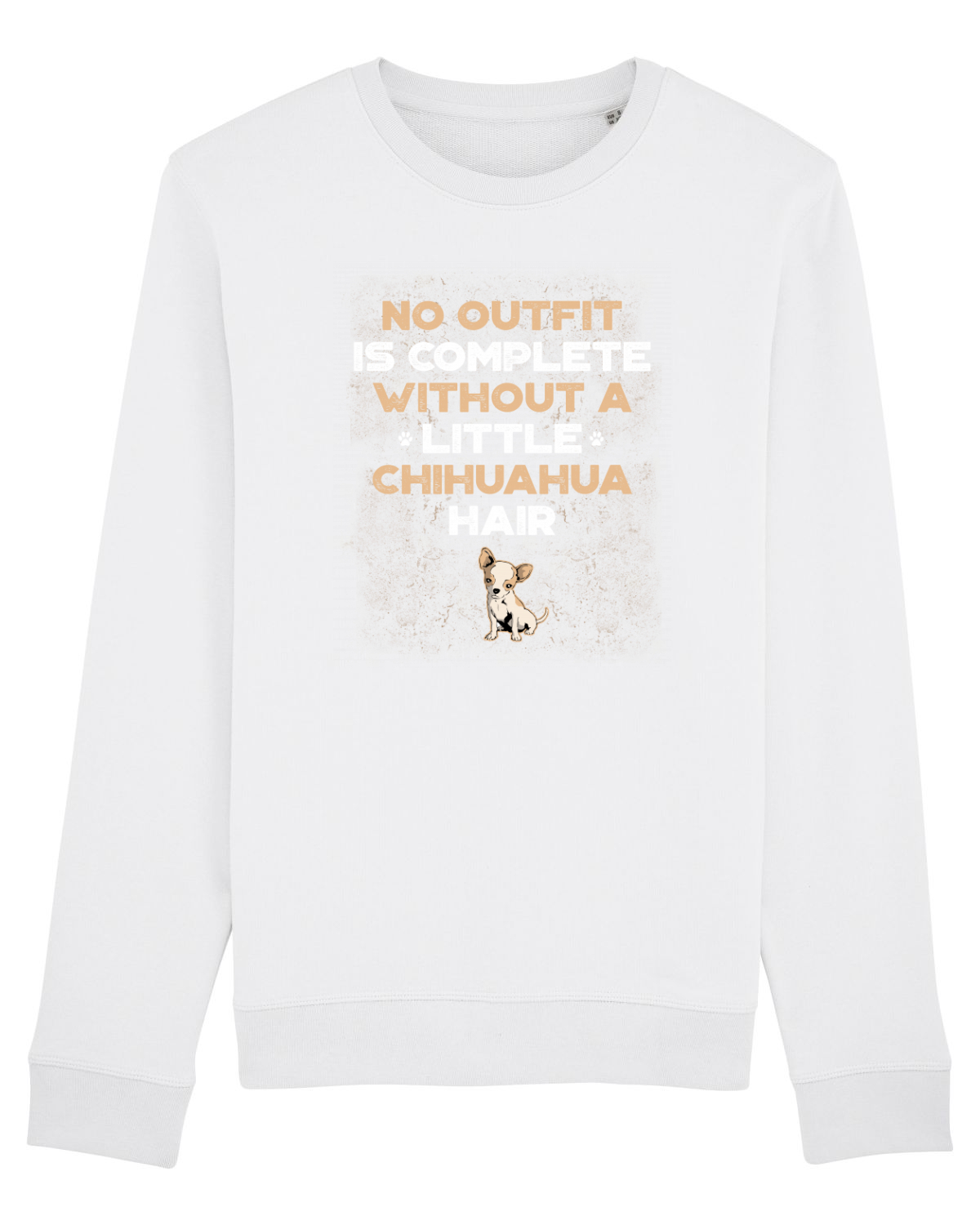 Bluză mânecă lungă Unisex Rise White