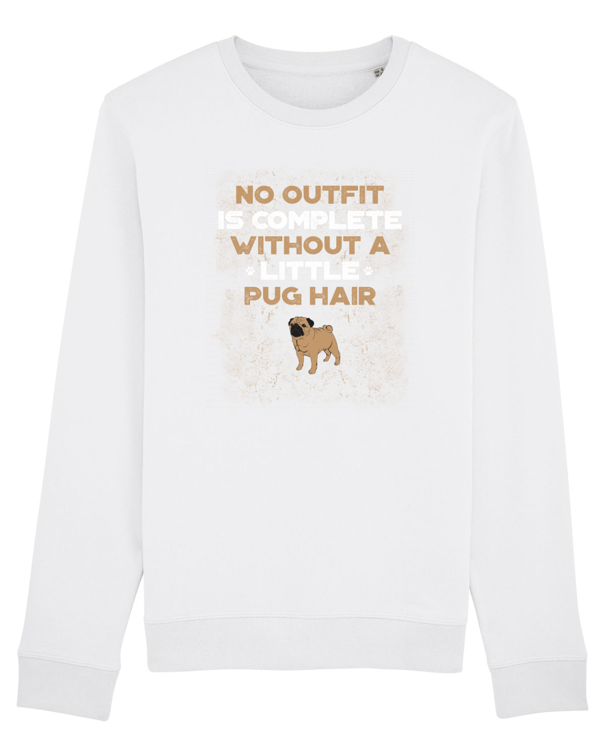 Bluză mânecă lungă Unisex Rise White