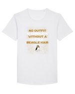 BEAGLE Tricou mânecă scurtă guler larg Bărbat Skater