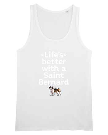 SAINT BERNARD White