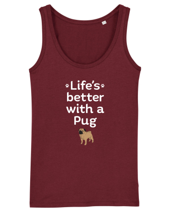PUG Burgundy