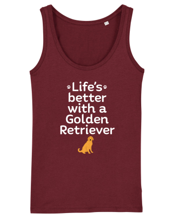 GOLDEN RETRIEVER Burgundy