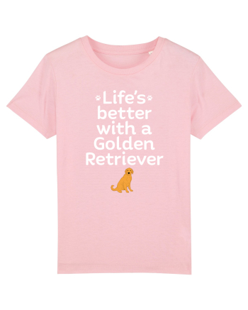 GOLDEN RETRIEVER Cotton Pink