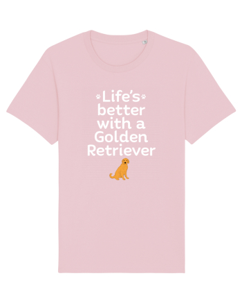 GOLDEN RETRIEVER Cotton Pink