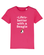 BEAGLE Tricou mânecă scurtă  Copii Mini Creator