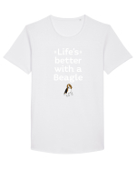 BEAGLE Tricou mânecă scurtă guler larg Bărbat Skater