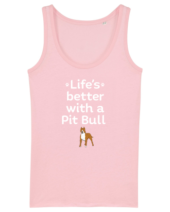 PIT BULL  Cotton Pink