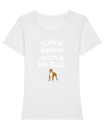 PIT BULL  White