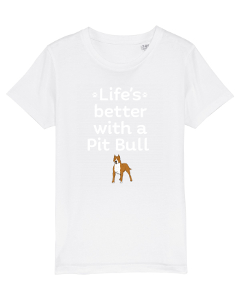 PIT BULL  White