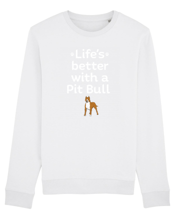 PIT BULL  White