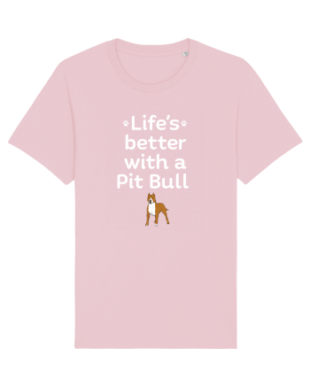 PIT BULL  Cotton Pink