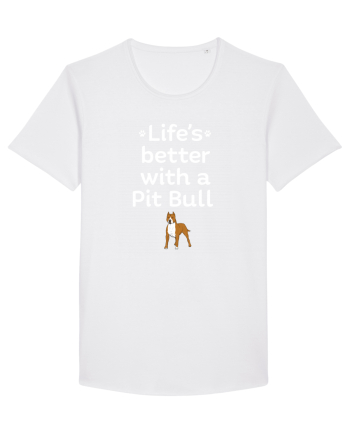 PIT BULL  White
