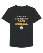 JACK RUSSELL Tricou mânecă scurtă guler larg Bărbat Skater