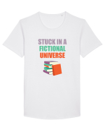 BOOKS Tricou mânecă scurtă guler larg Bărbat Skater