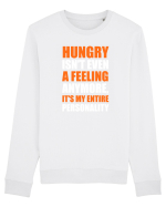 HUNGRY Bluză mânecă lungă Unisex Rise