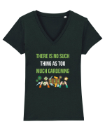 GARDENING Tricou mânecă scurtă guler V Damă Evoker