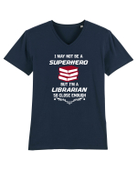 LIBRARIAN Tricou mânecă scurtă guler V Bărbat Presenter