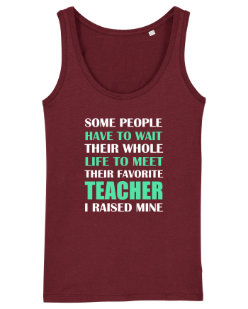 TEACHER Burgundy