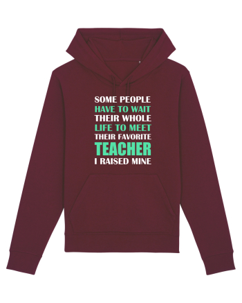 TEACHER Burgundy