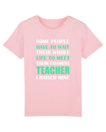 TEACHER Cotton Pink