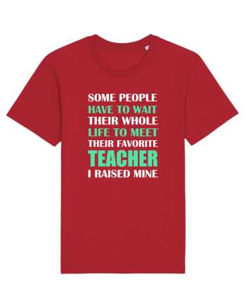 TEACHER Red