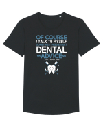 DENTIST Tricou mânecă scurtă guler larg Bărbat Skater